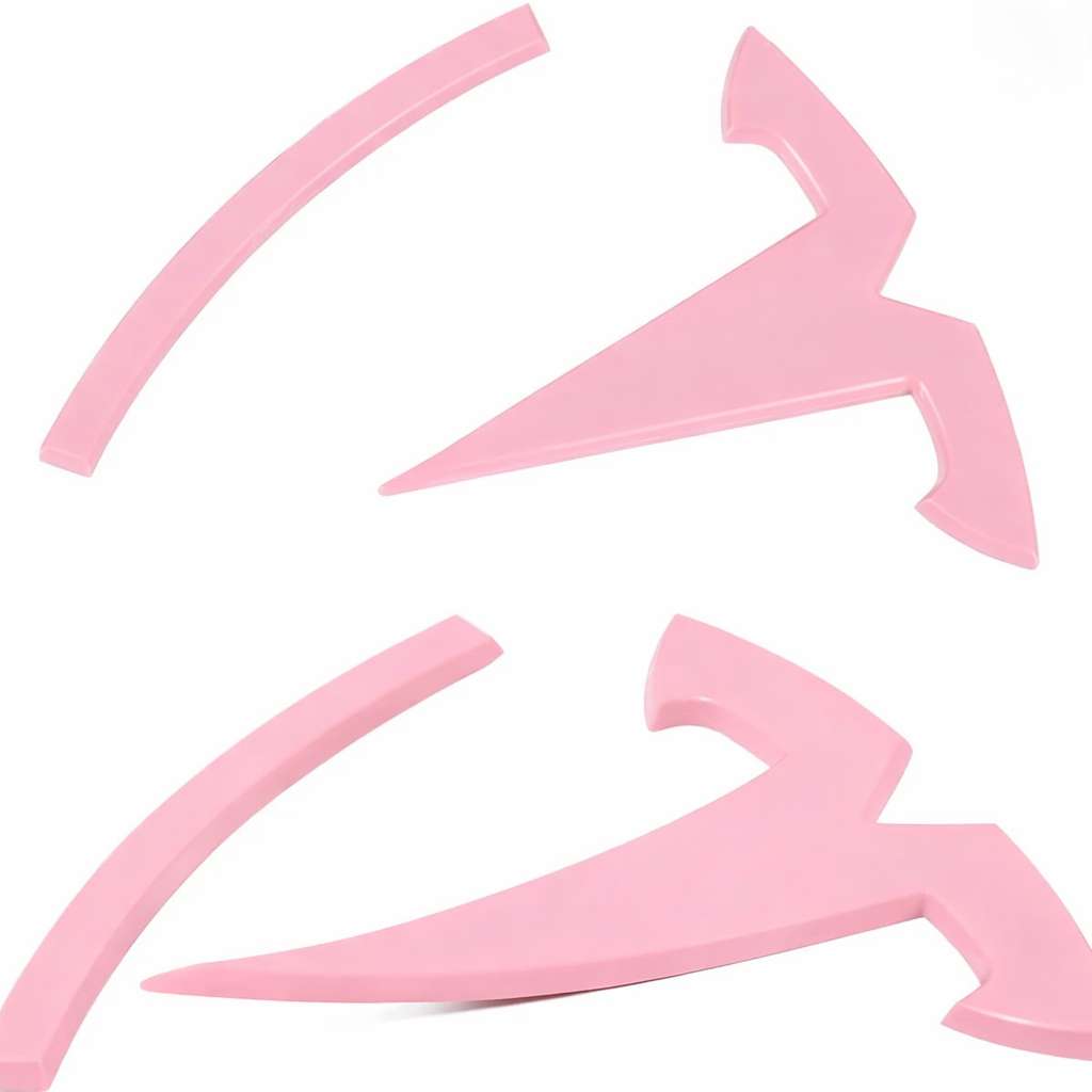 Logo mattschwarz geprägt TESLA Model 3/Y