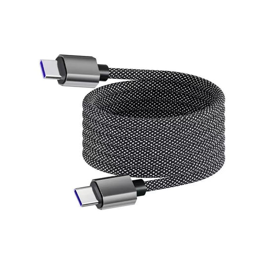 Magnetkabel Magstack Pro USB-C auf USB-C Schwarz 1 m