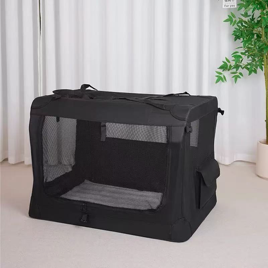 Hunde/katte bur i nylon, Sort