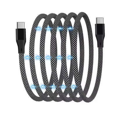 Magnetkabel Magstack Pro USB-C auf USB-C Schwarz 1 m