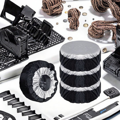 Hjulposer til opbevaring Sætvis (4 stk.)