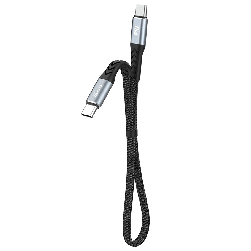 USB-C to USB-C 23 cm sort